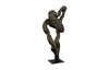 Phillips Collection Cast Teak Root Sculpture Resin Bronze Accent