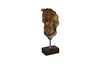 Phillips Collection Metallurgy Wood Sculpture Brown Accent