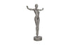 Phillips Collection Outstretched Arms Standing Sculpture Aluminum Accent