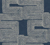 York Zulu Thread Blue Wallpaper