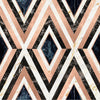 Mindthegap Diamonds In Copper Manhattan Metallic Edition Wallpaper