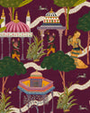 Mindthegap Maghreb Mauve Tales Of Maghreb Wallpaper