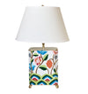 Dana Gibson Jabo Lamp In Multi Hues