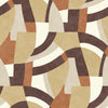 Roommates Melbourne Peel And Stick Brown Wallpaper